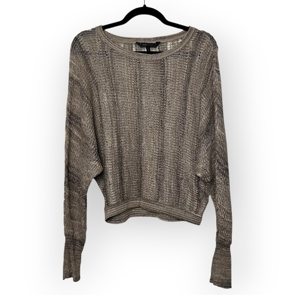 BCBG Maxazria Long Sleeve Cropped Sweater S - Picture 1 of 4